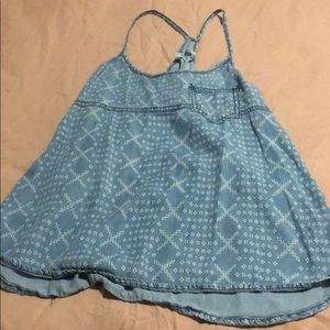Blue maurices tank top